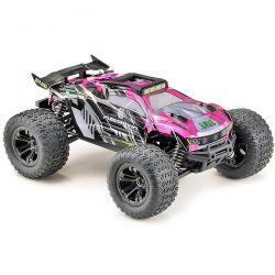 Absima mini Truggy 4WD 1/16 carrosserie rose et grise 