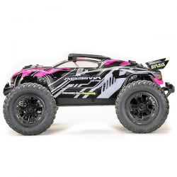 Absima mini Truggy 4WD 1/16 carrosserie rose et grise 