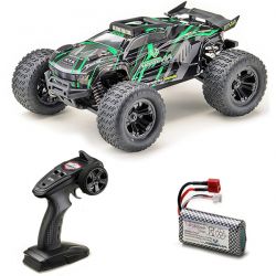 Absima mini Truggy 4WD 1/16 carrosserie verte et grise 16021