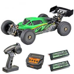 Absima pack éco Buggy 1/8 brushless Stoke V2 carrosserie verte