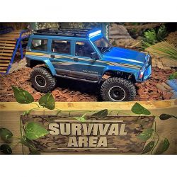 Absima Patrol CR4.4 crawler scale 1/10 carrosserie bleu ciel 12040