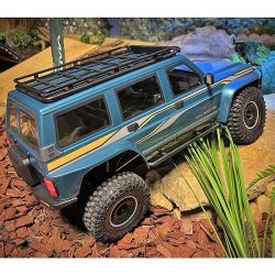 Absima Patrol CR4.4 crawler scale 1/10 carrosserie bleu ciel 12040