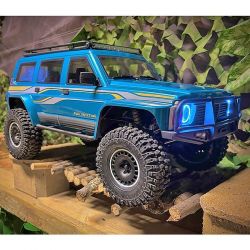 Absima Patrol CR4.4 crawler scale 1/10 carrosserie bleu ciel 12040