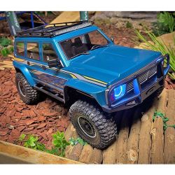 Absima Patrol CR4.4 crawler scale 1/10 carrosserie bleu ciel 12040