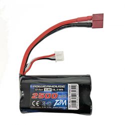 Batterie 7,4V 2500mAh Li-Ion pour T2M Pirate Buster