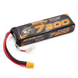 Batterie Li-Po Konect 3S 7200mAh 11.1V 60C prise XT-60