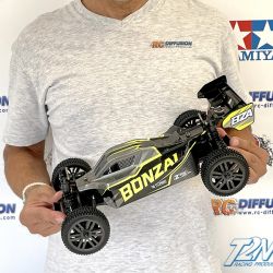 Bonzai Kraze 1/12 4WD Pack Ultimate jaune et gris