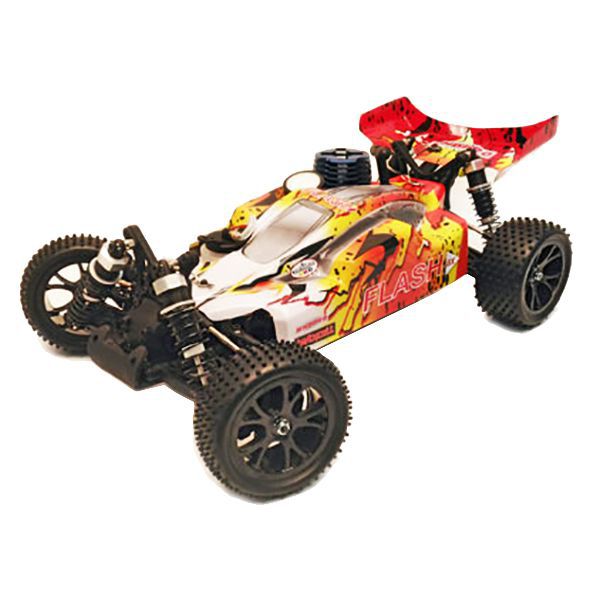 Buggy 1/10 thermique MHD Flash carrosserie jaune