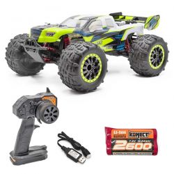 Duo Funtek STX 1/12 4WD 50km/h jaune et vert