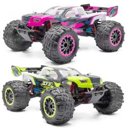 Duo Funtek STX 1/12 4WD 50km/h jaune et violet