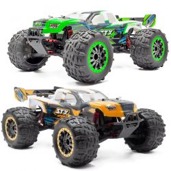 Duo Funtek STX 1/12 4WD 50km/h orange et vert