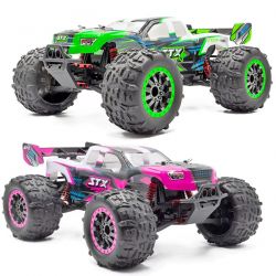 Duo Funtek STX 1/12 4WD 50km/h violet et vert