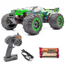 Duo Funtek STX 1/12 4WD 50km/h violet et vert