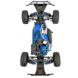 FTX Pro Truck 1/10 thermique 4WD carrosserie bleue