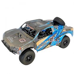 FTX Pro Truck 1/10 thermique 4WD carrosserie bleue