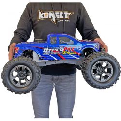 Hobao Monster Truck Hyper MT Sport Plus 1/8  thermique carrosserie bleue