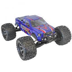 Hobao Monster Truck Hyper MT Sport Plus 1/8 carrosserie bleue HBMT-C30BUN thermique