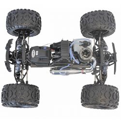 Hobao Monster Truck Hyper MT Sport Plus 1/8 carrosserie bleue HBMT-C30BUN thermique