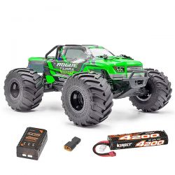 Hobbytech pack éco Rogue Terra sport 1/10 XL brushless verte 1.ROGT.SP.GR-PACK