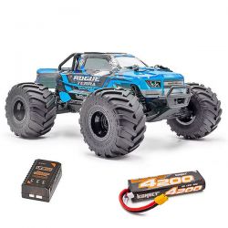 Hobbytech pack Rogue Terra sport 1/10 XL brushless carrosserie bleue