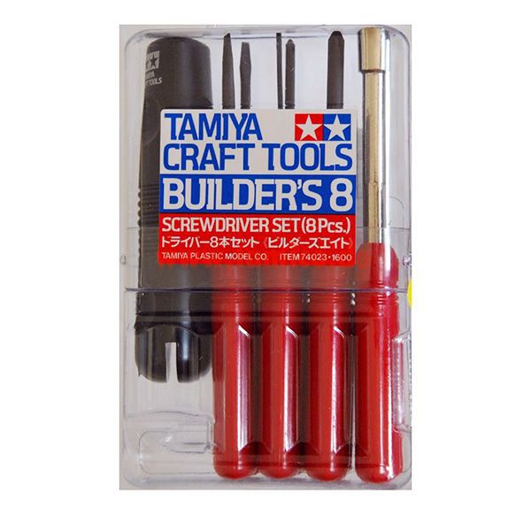 Kit d'outillage tamiya pour modelisme rc 74023