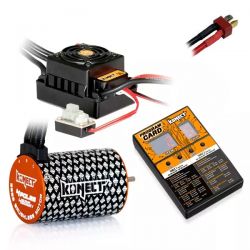 Konect combo brushless 1/10 variateur 50A + moteur 5400kv + carte de programmation