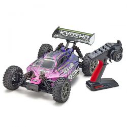 Kyosho Inferno NEO 4.0 VE 1/8 brushless carrosserie rose et violette 