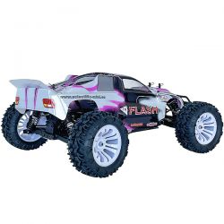 MHD Flash Truggy 1/10 thermique violet et blanc