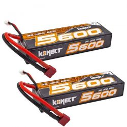 Pack Chargeur double sortie Multi200 + 2 batteries Li-Po 2S 7,4V 5600mAh