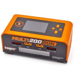 Pack Chargeur double sortie Multi200 + 2 batteries Li-Po 2S 7,4V 5600mAh