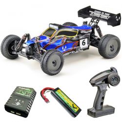 Pack eco Absima AB3.4BL-V2 buggy 1/10 4WD moteur brushless