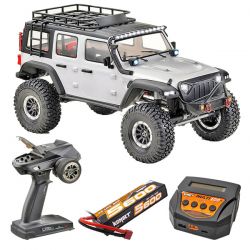 Pack éco Absima CR3.4 Sherpa Crawler 1/10 4WD carrosserie blanche