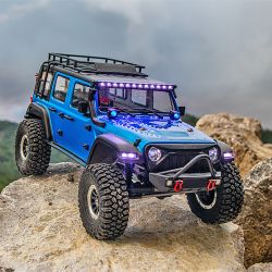 Pack éco Absima CR3.4 Sherpa Crawler 1/10 4WD carrosserie bleue