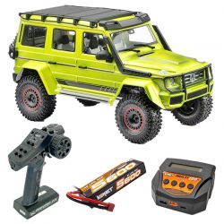 Pack éco Absima Wolf CR4.4 crawler scale 1/10 carrosserie jaune