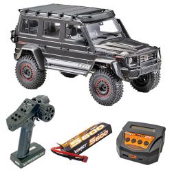 Pack éco Absima Wolf CR4.4 crawler scale 1/10 carrosserie noire