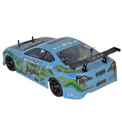 Pack éco FTX Banzai NT 1/10 thermique 4WD carrosserie bleue