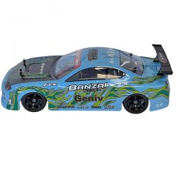 Pack éco FTX Banzai NT 1/10 thermique 4WD carrosserie bleue