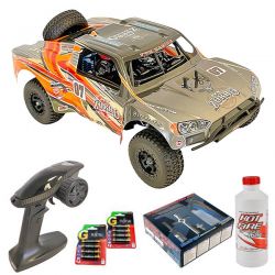 Pack éco FTX Zorro NT 1/10 thermique 4WD carrosserie orange