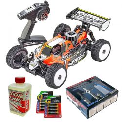Pack éco Kyosho Inferno MP10 TKi3 1/8 thermique