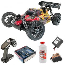 Pack eco MHD Gunner V3 buggy 1/8 thermique jaune