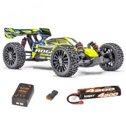 Pack éco Rogue Buggy Hobbytech 1/8 brushless jaune