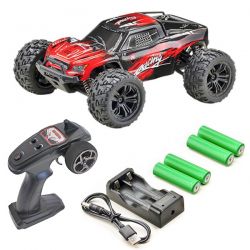 Pack Ultimate Absima Monster Truck 4WD 1/14 carrosserie noire et rouge 14005_PACK_ULTIMATE