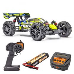 Pack Ultimate Rogue Buggy Hobbytech 1/8 brushless carrosserie jaune