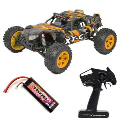 Voitures RC tout-terrain - T2M Pirate XTS brushless 1/10e 4WD RTR - FLASH RC