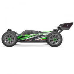 Traxxas Jato 4WD BL-2S Buggy 1/8 brushless carrosserie verte 90154-4-GRN