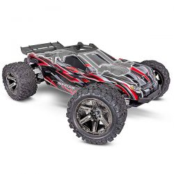 Traxxas Rustler HD VXL 1/10 4WD brushless carrosserie rouge 67376-4-RED