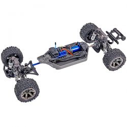 Traxxas Rustler HD VXL 1/10 4WD brushless carrosserie rouge 67376-4-RED