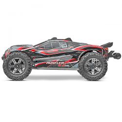 Traxxas Rustler HD VXL 1/10 4WD brushless carrosserie rouge 67376-4-RED