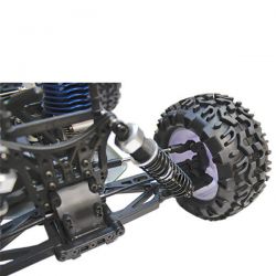 Truggy 1/10 thermique 4wd flash mhd bleu