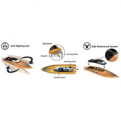 Volantex Vector SR80 bateau télécommandé électrique moteur brushless V798-4